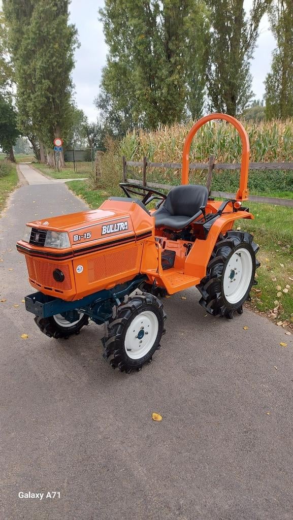COMPLEET nieuwe minitractor kubota 18pk 4x4, Articles professionnels, Enlèvement