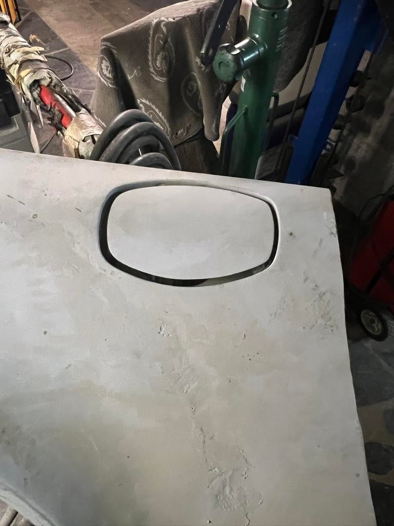 Trape a huile  porsche 2,4 1972 avec aile et mécanisme, Enlèvement ou Envoi, Arrière, Porsche