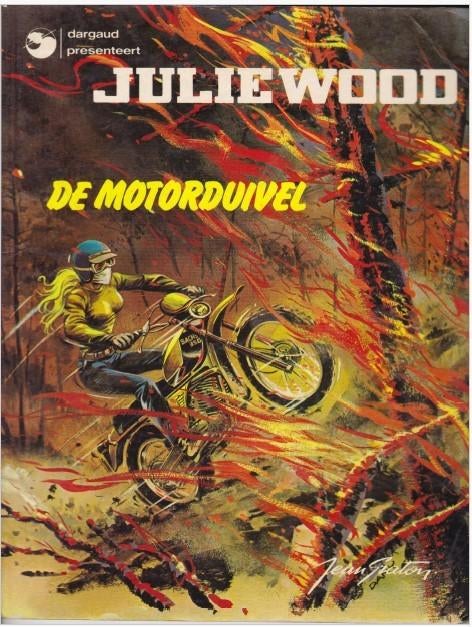 Julie Wood – De Motorduivel – Jean Graton – 1979, Boeken, Stripverhalen, Jean Graton, Eén stripboek, Ophalen, Gelezen