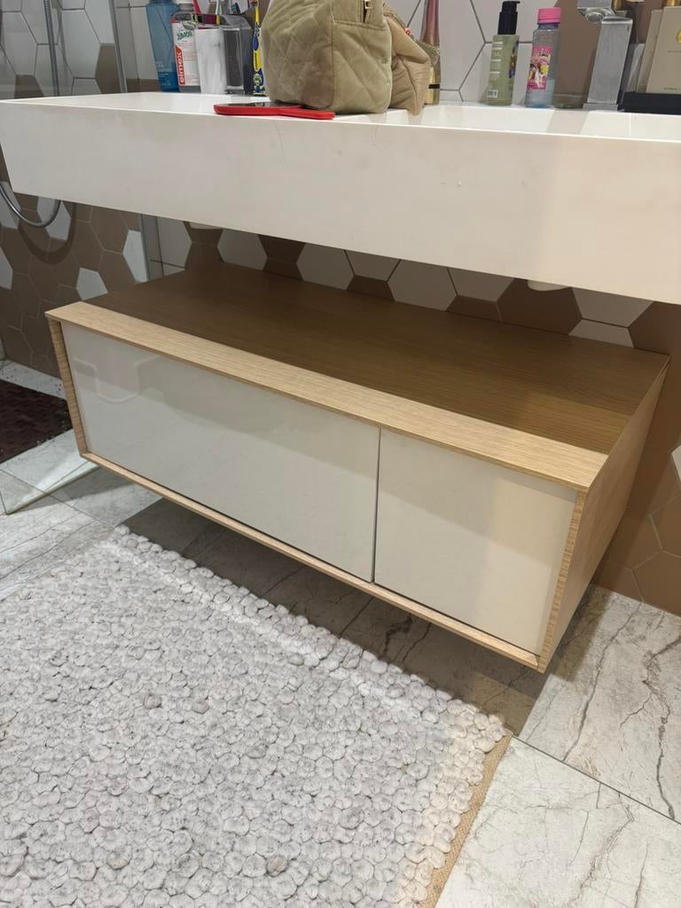 Meuble moderne de douche sous vasque, Maison & Meubles, Salle de bain | Meubles de Salle de bain, Comme neuf, Meuble lavabo, Moins de 100 cm