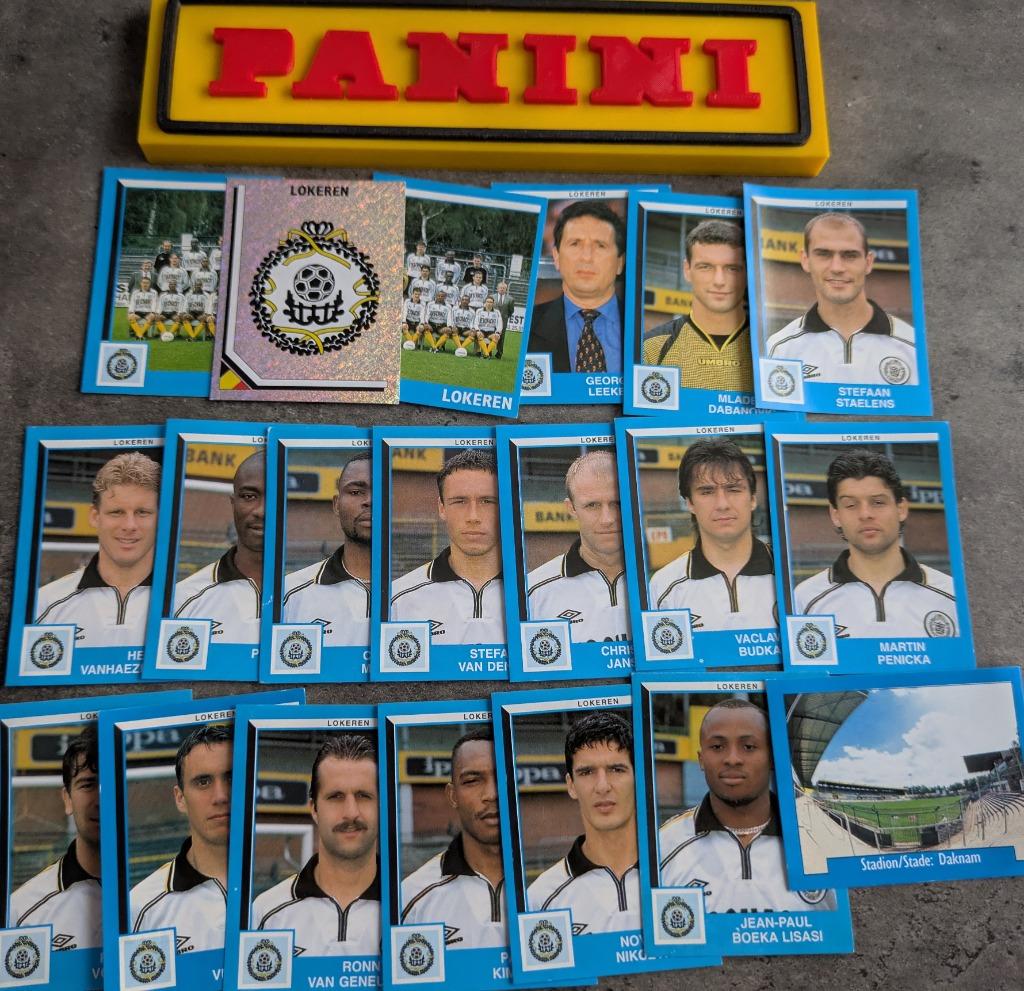 LOT DE 20 AUTOCOLLANTS PANINI FOOTBALL 2000 SK LOKEREN, Envoi, Neuf