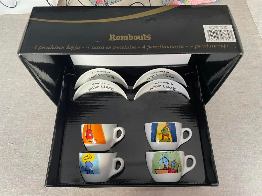 Tasses à café Rombouts - Artist's Vision (édition limitée), Enlèvement ou Envoi, Comme neuf