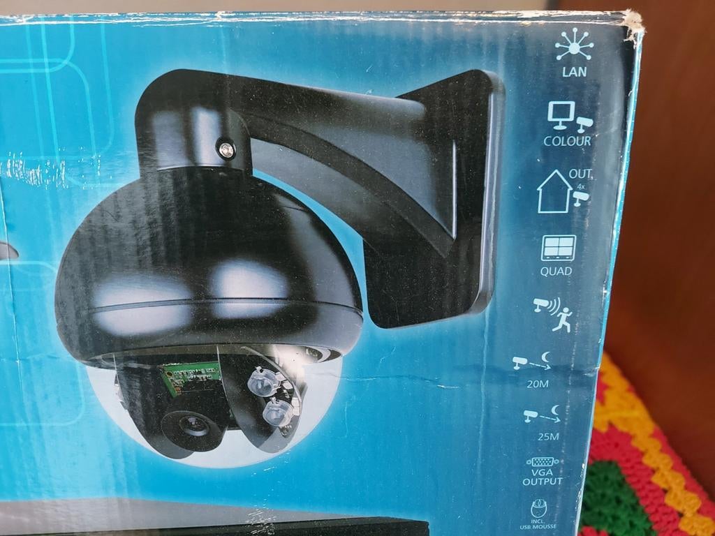 Smartwares 700tvl pt Dome Camera model dvr830d, Ophalen of Verzenden, Zo goed als nieuw