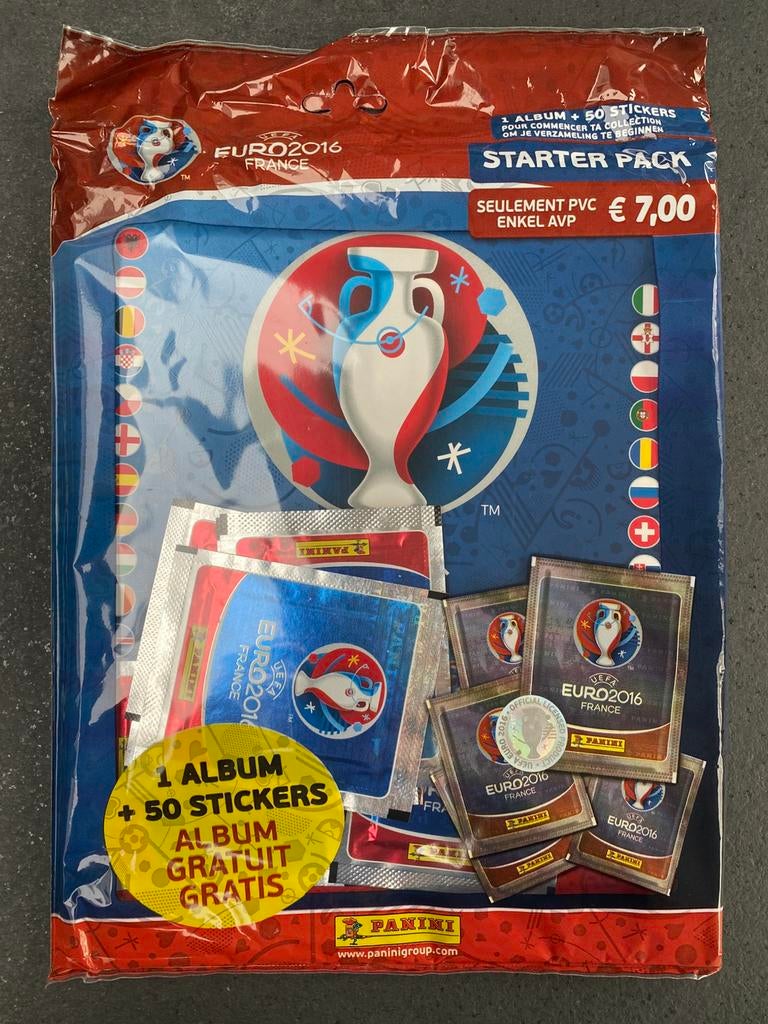 Kit de démarrage Panini Euro 2016, Enlèvement ou Envoi, Comme neuf