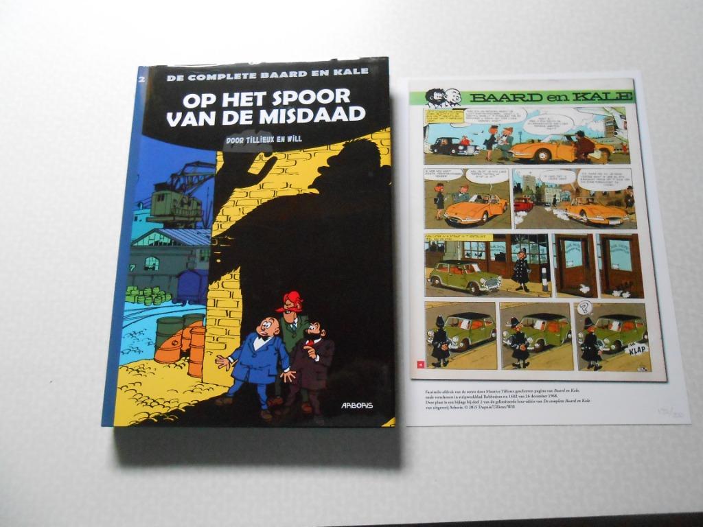 Baard en kale 2 Op het spoor van de misdaad  2015 HC 1 ste d, Eén stripboek, Nieuw, Will, Ophalen of Verzenden