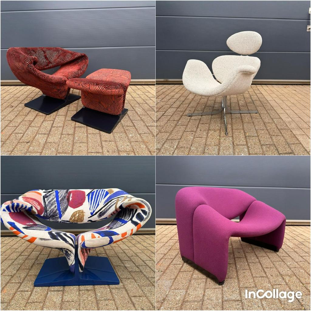 Artifort fauteuils in Nieuwstaat!! Pierre Paulin, Ophalen of Verzenden, Stof, B&B italia cassina vitra knoll togo mah jong sede edra leolux
