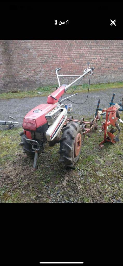 Motoculteur honda f 610, Doe-het-zelf en Bouw, Gereedschap | Freesmachines, Ophalen of Verzenden, Zo goed als nieuw