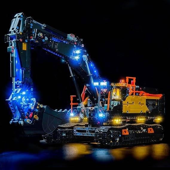 Led verlichtingsset voor Lego Volvo EC500 | GRATIS LEVERING, Kinderen en Baby's, Speelgoed | Duplo en Lego, Nieuw, Lego, Verzenden