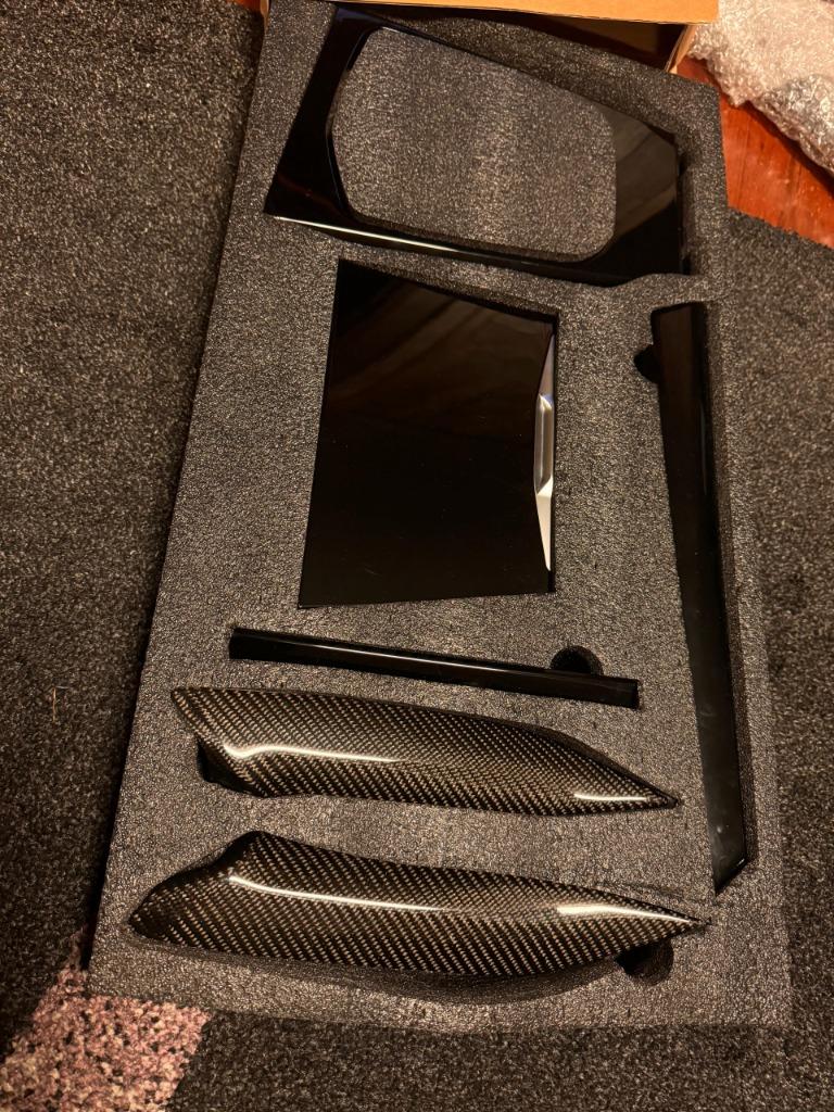 volledig carbon en diamantzwart interieur, oorsprong m4 g82, Ophalen of Verzenden, Nieuw, BMW, Bumper
