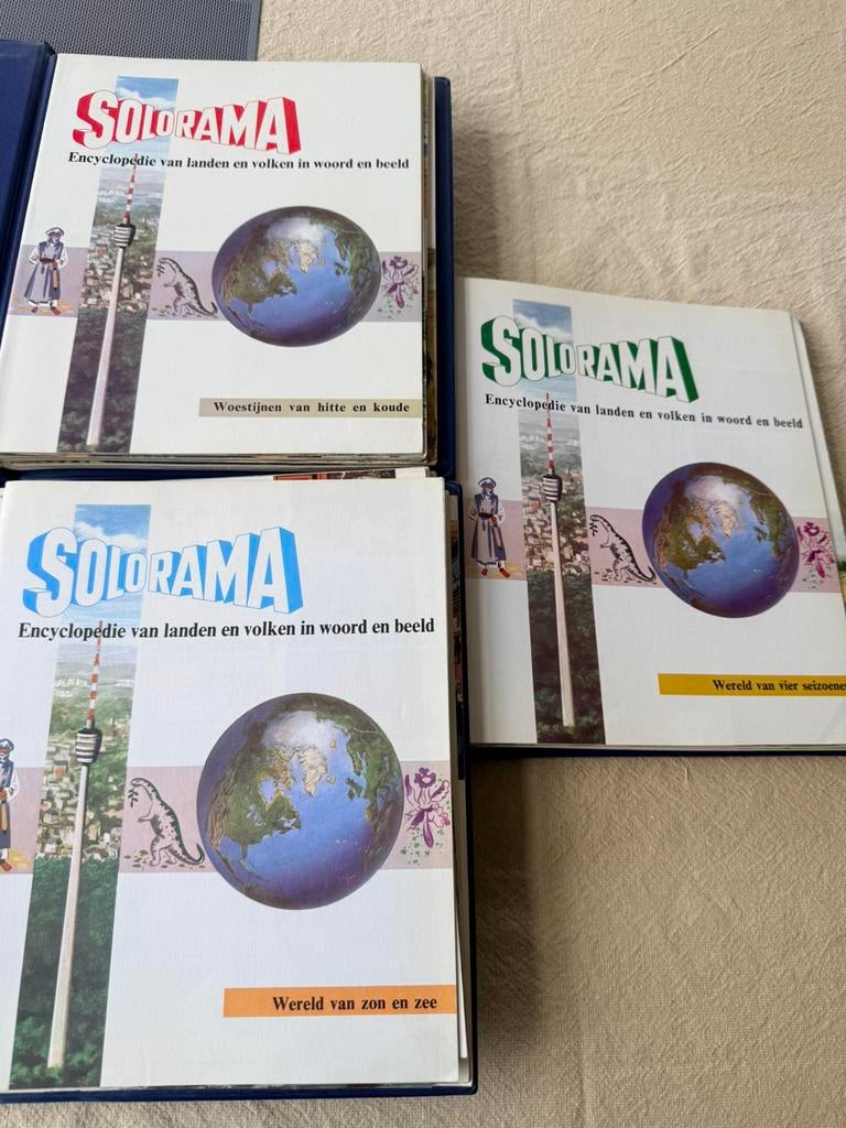 Solorama 3 delen Encyclopedie van landen in beeld, Enlèvement ou Envoi, 14e siècle ou avant, Utilisé, Europe