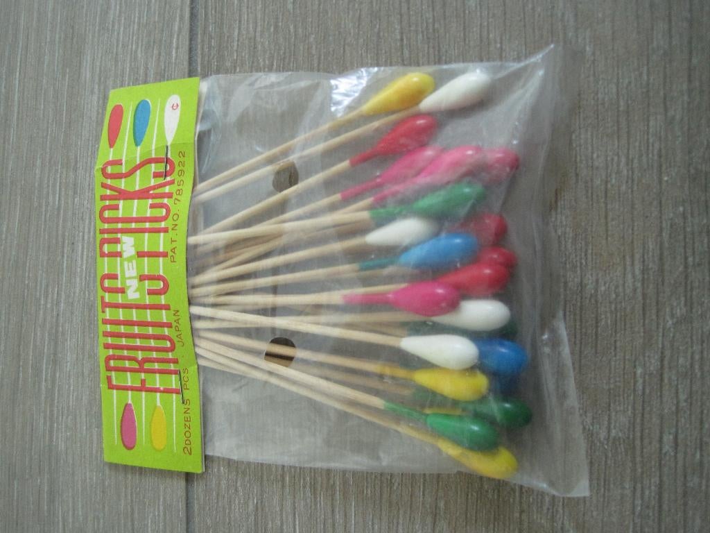 Sachet de 24 brochettes/bâtonnets de fruits, Enlèvement ou Envoi, Neuf