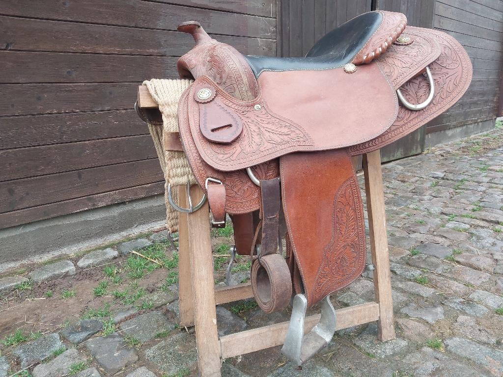 Westernzadel, Enlèvement, Utilisé, Western