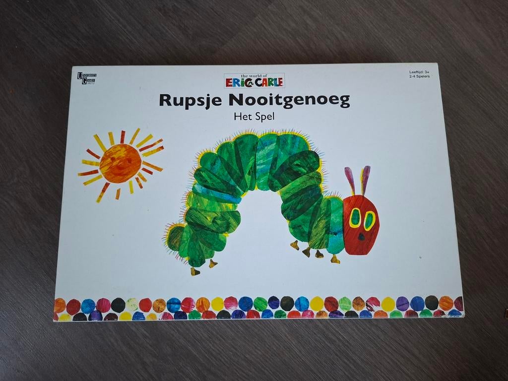 Gezelschapsspel : rupsje nooitgenoeg, Ophalen of Verzenden