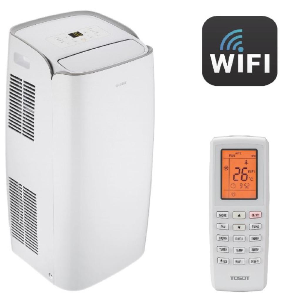 Mobile airco 3,5kw koelen en verwarmen - diverse merken, Elektronische apparatuur, Airco's, Koelen en Ontvochtigen, Timer, Nieuw