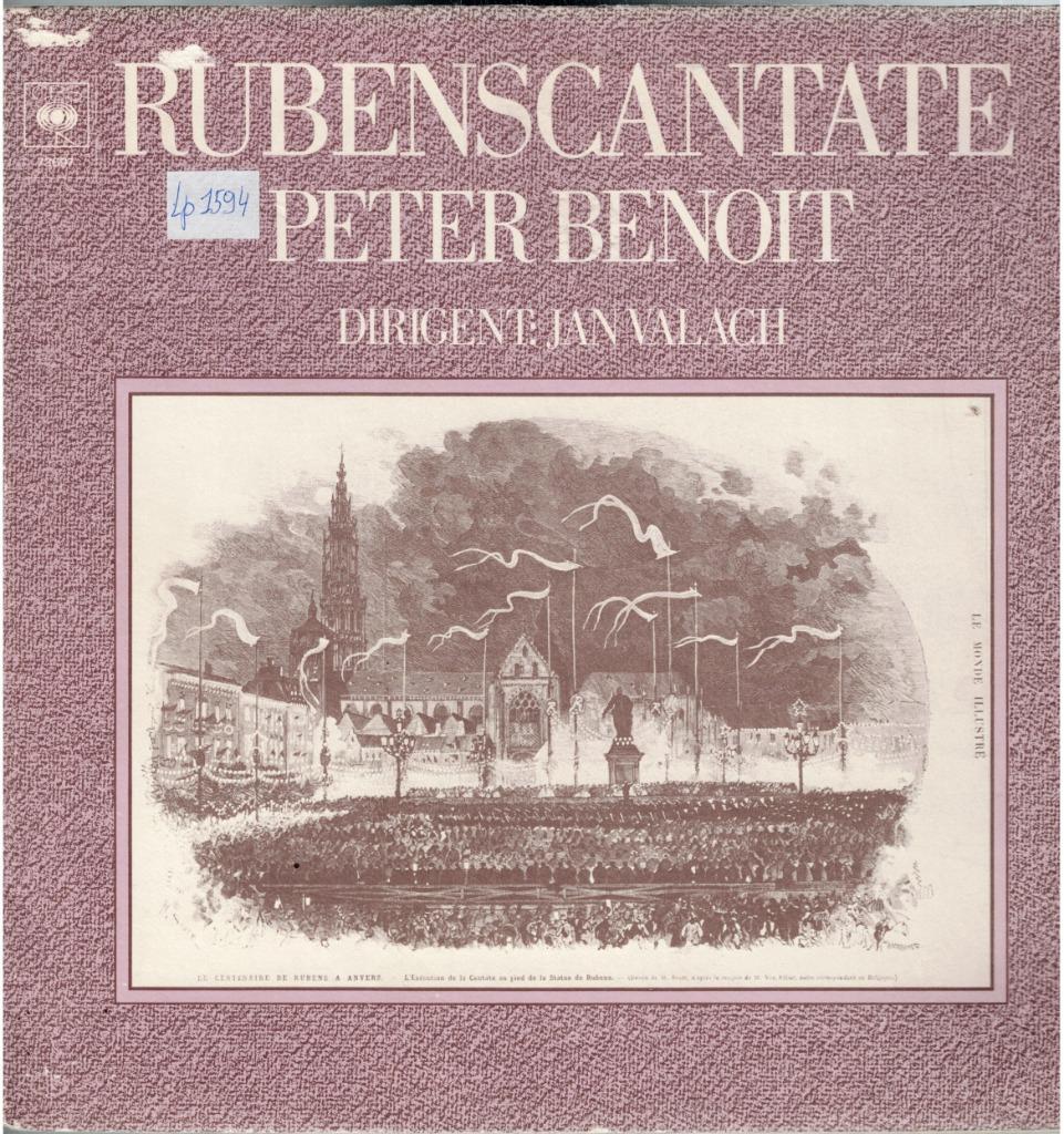 Vinyl, LP   /   Peter Benoit – Rubenscantate, Enlèvement ou Envoi, Autres formats
