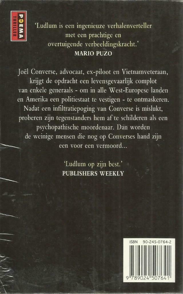 DE AQUITAINE SAMENZWERING - ROBERT LUDLUM, Gelezen, Nederland, Robert LUDLUM, Ophalen of Verzenden