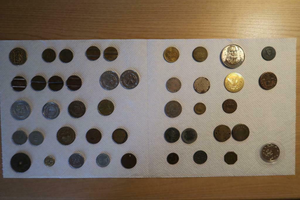 TOKENS, Postzegels en Munten, Ophalen of Verzenden, Overige materialen