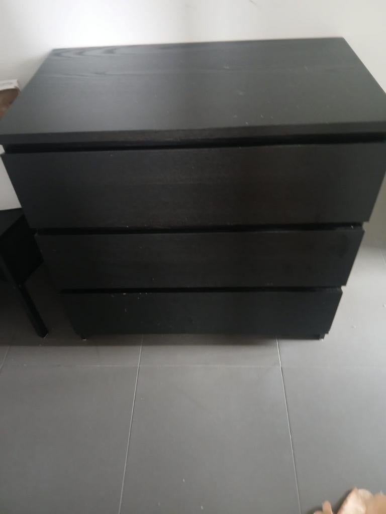 Commode noir ikea., Enlèvement ou Envoi