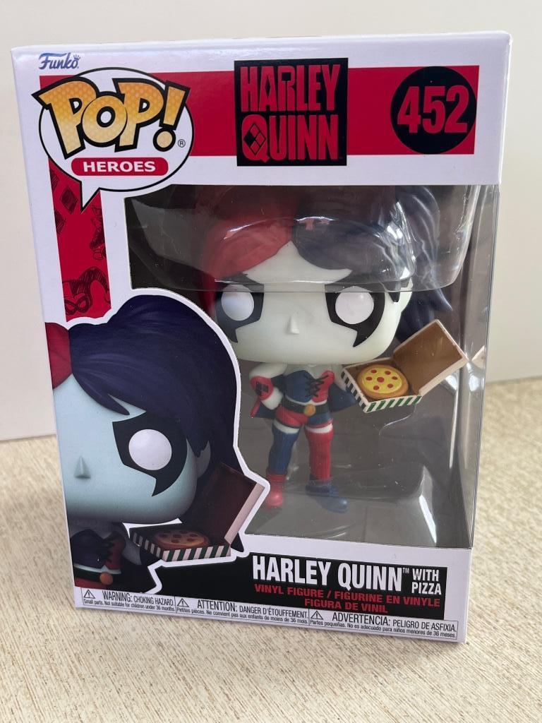 Funko Pop 452 Harley Quinn with pizza, Enlèvement ou Envoi, Neuf