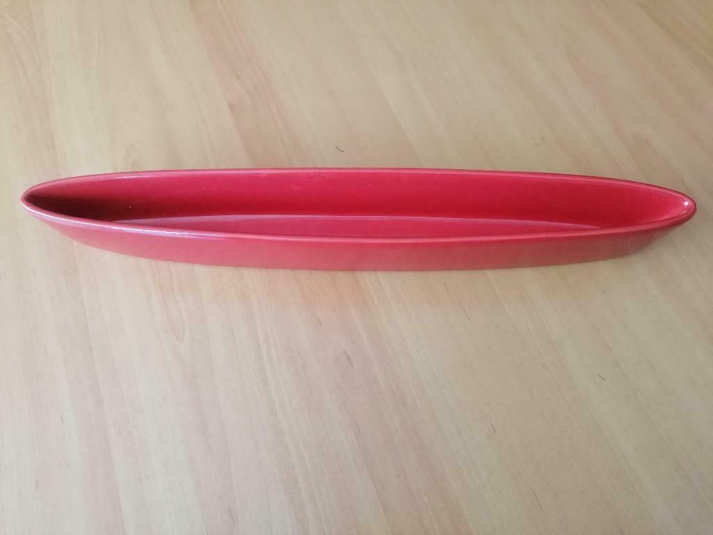 olijfboot - hapjes schaal 35 cm, Porselein of Keramiek, Schaal, Ophalen of Verzenden, Zo goed als nieuw