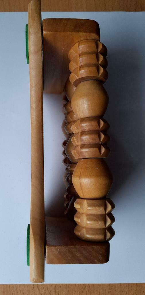 Outils de Massage /pieds, corps/ à 3 rotules, en bois, Enlèvement ou Envoi, Comme neuf, Autres types