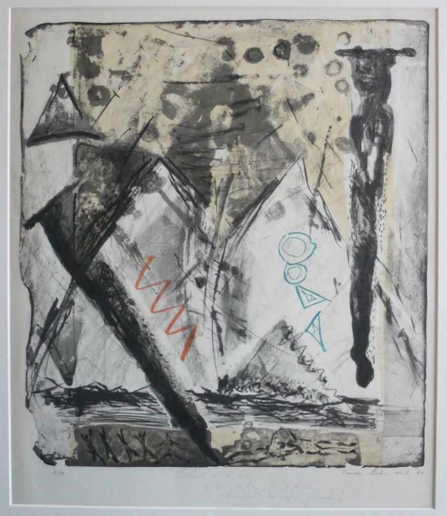 litho Dirk Vander Eecken (1954), Enlèvement ou Envoi