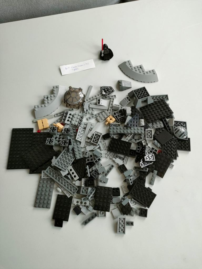 Lego 8017 Star Wars Darth Vader's Tie Fighter, Ophalen of Verzenden, Gebruikt, Complete set, Lego
