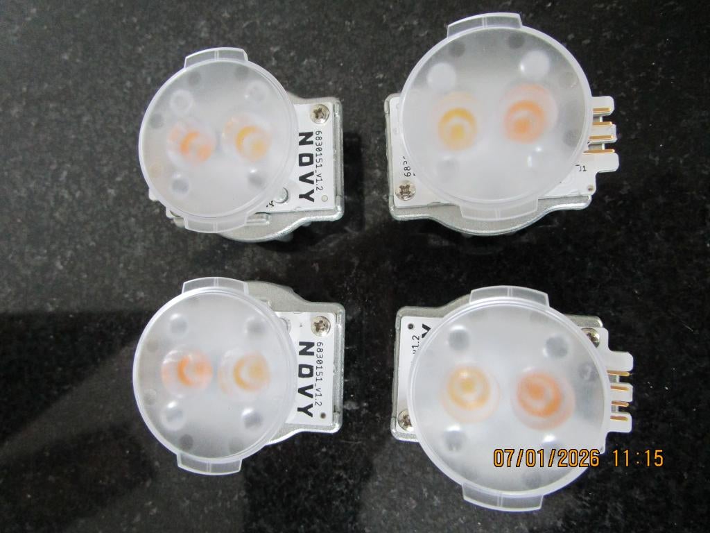 Novy  Kit ampoules led pour hotte pure line 906310, Neuf, 600 à 800 m³/h, Enlèvement ou Envoi, Encastré