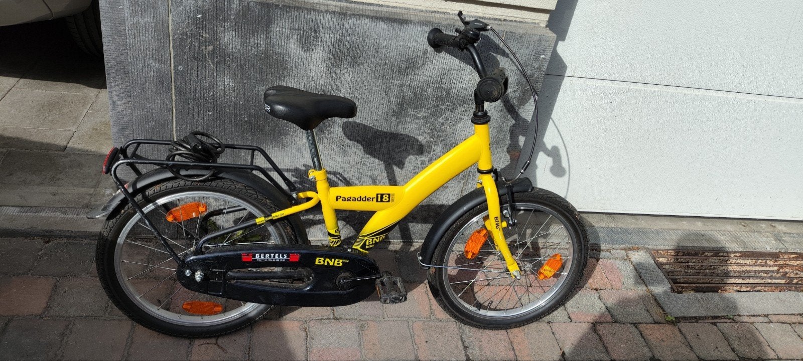 Vélo enfant BNB Pagadder 19 pouces – Très bon état, Enlèvement ou Envoi, Stabilisateurs, Frein à rétropédalage, Pagadder