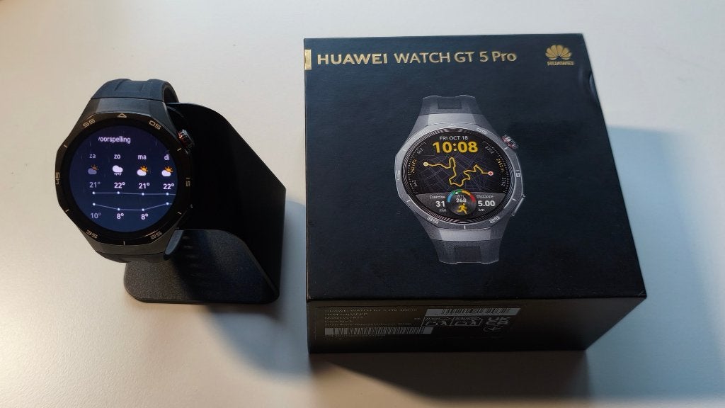 Montre Huawei GT5 Pro, Enlèvement ou Envoi, Comme neuf, Montre-bracelet, Autres marques