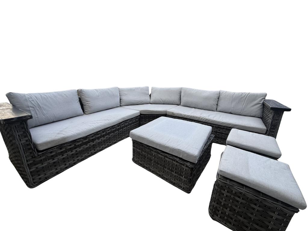 Loungeset, Tuin en Terras, Tuinsets en Loungesets, Ophalen, Gebruikt, Loungeset