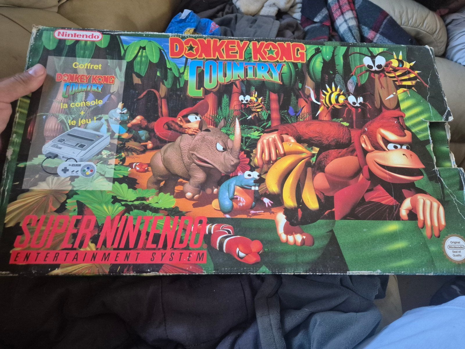 snes donkey kong country set special editie, Games en Spelcomputers, Ophalen