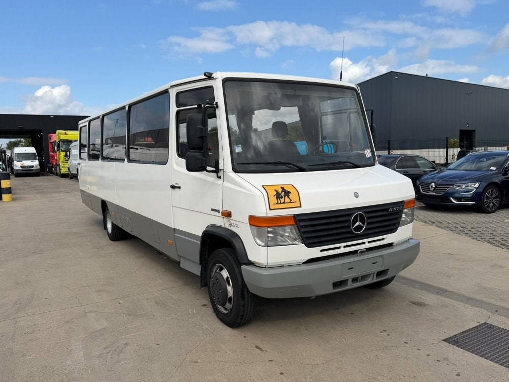 Mercedes Vario 0813 (Stock ID 48900), Open dak, Wit, 4249 cc, Te koop