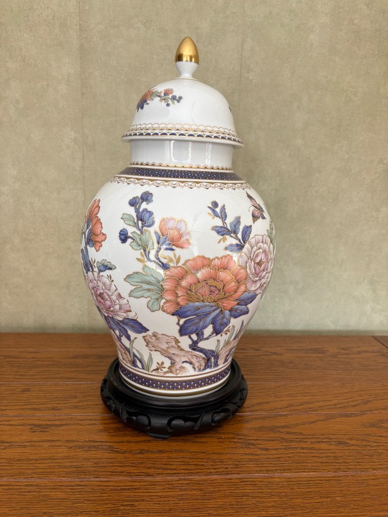 Decoratieve vaas met deksel, Enlèvement, Comme neuf, Avec couvercle