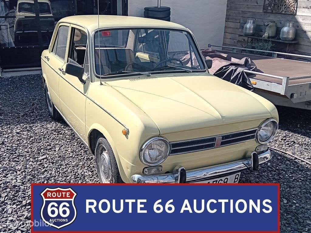 Seat 850 Especial | 1974 | Route 66 Auctions, Auto's, Zwart, Bedrijf, Handgeschakeld, Overige carrosserie