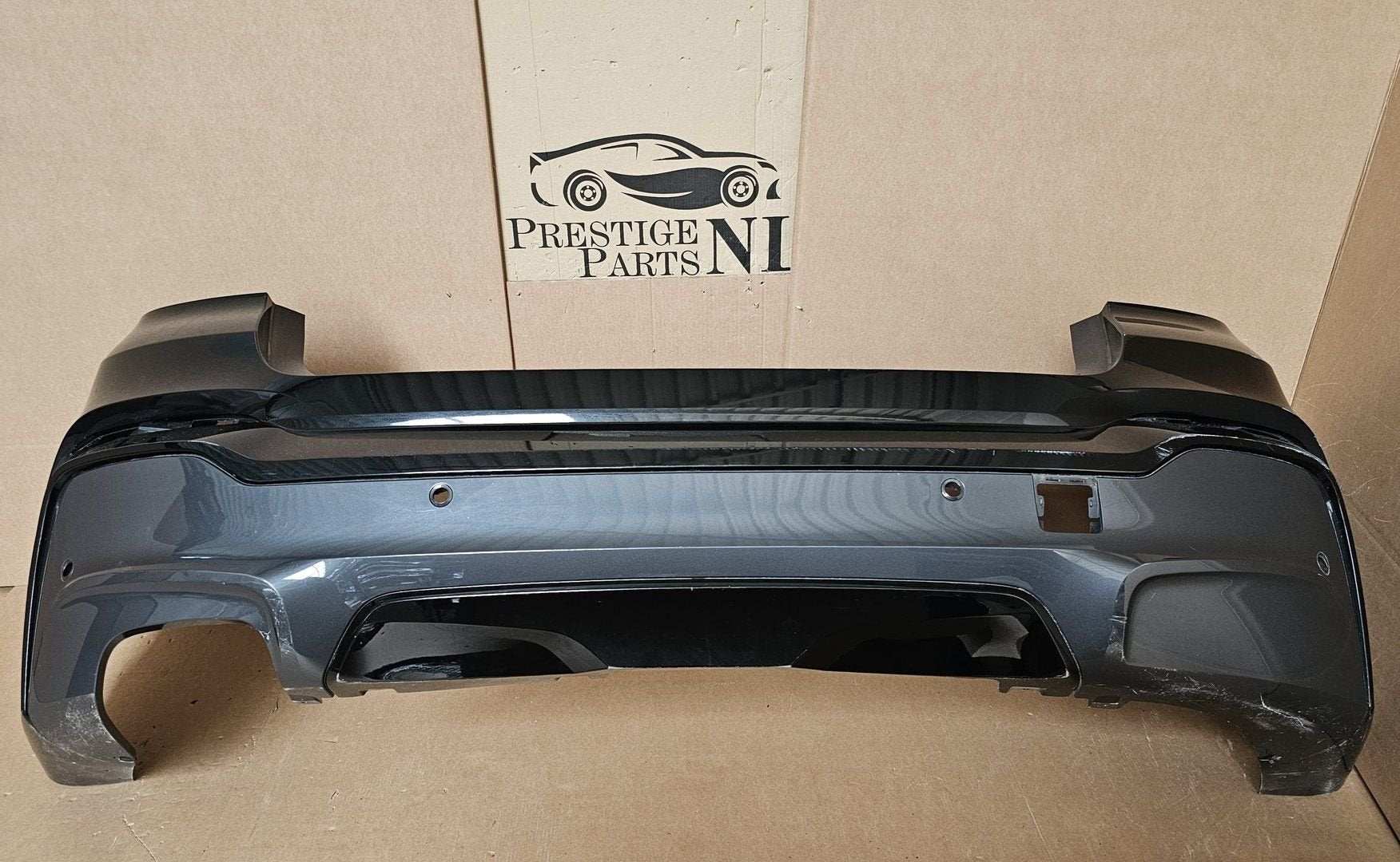 Achterbumper BMW X4 F26 M Pakket Origineel PDC 51128056999, Arrière, -, Origine de la pièce connue, Utilisé