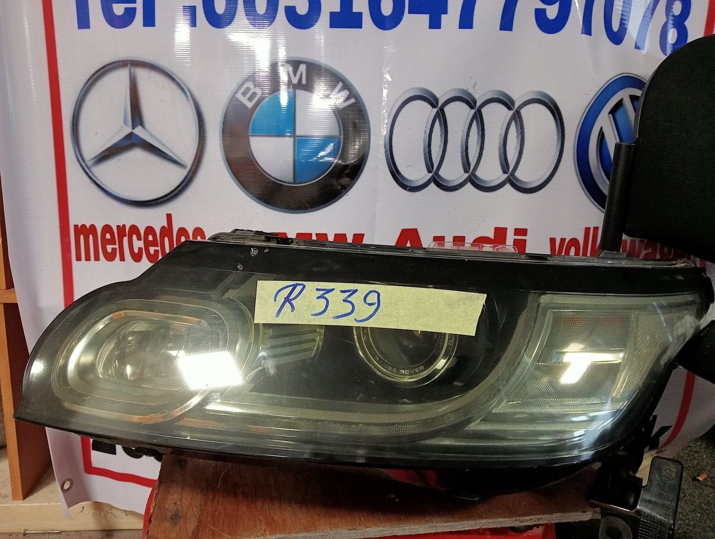 RANGE ROVER SPORT L494 XENON KOPLAMP DK62 13W030-HH, Auto-onderdelen, Verlichting, Land Rover, Gebruikt, Ophalen of Verzenden