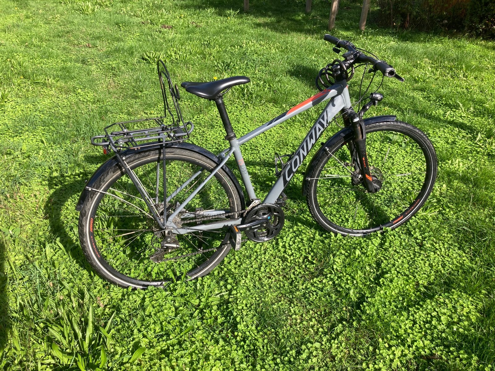 Fiets Conway, Fietsen en Brommers, Ophalen, Zo goed als nieuw, Schijfrem, Versnellingen