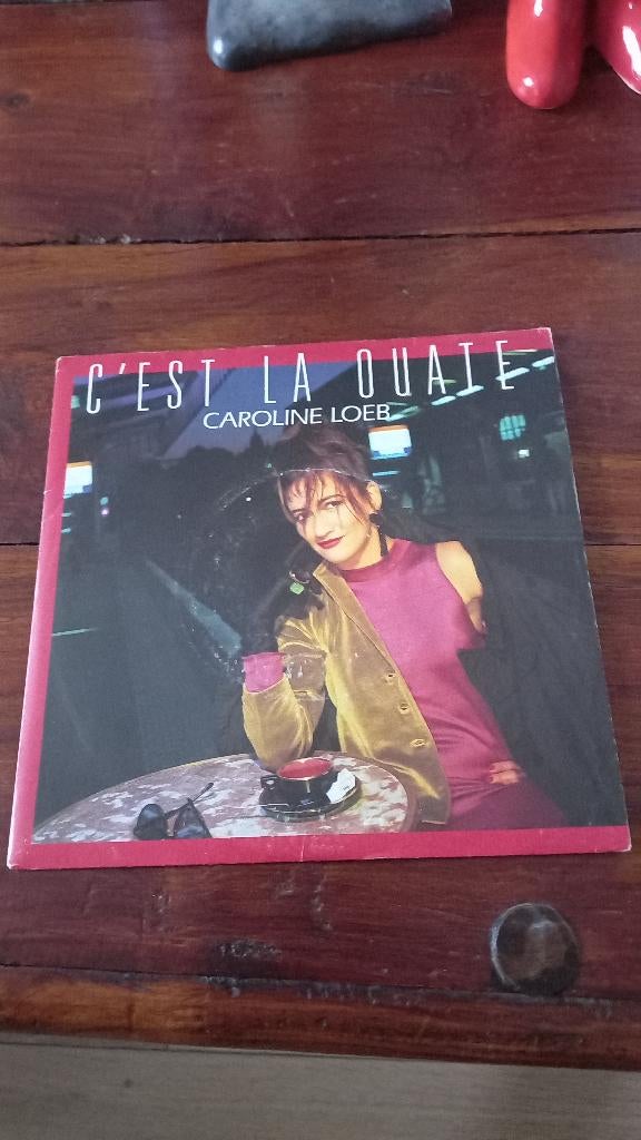 vinyl (45T) caroline loeb "c'est la ouate", Enlèvement, Utilisé