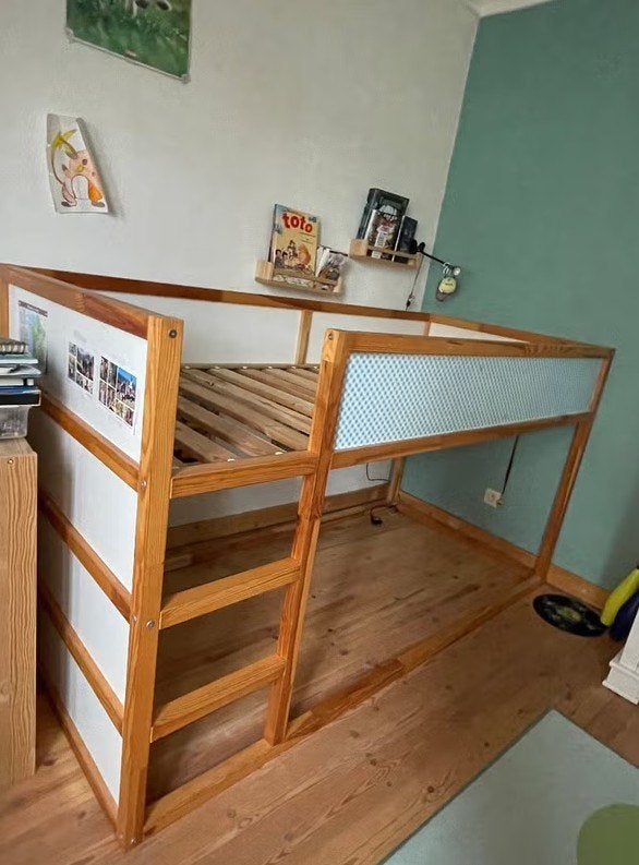 Lit enfant réversible Ikea Kura, Enlèvement, Utilisé, Lit mi-hauteur mezzanine