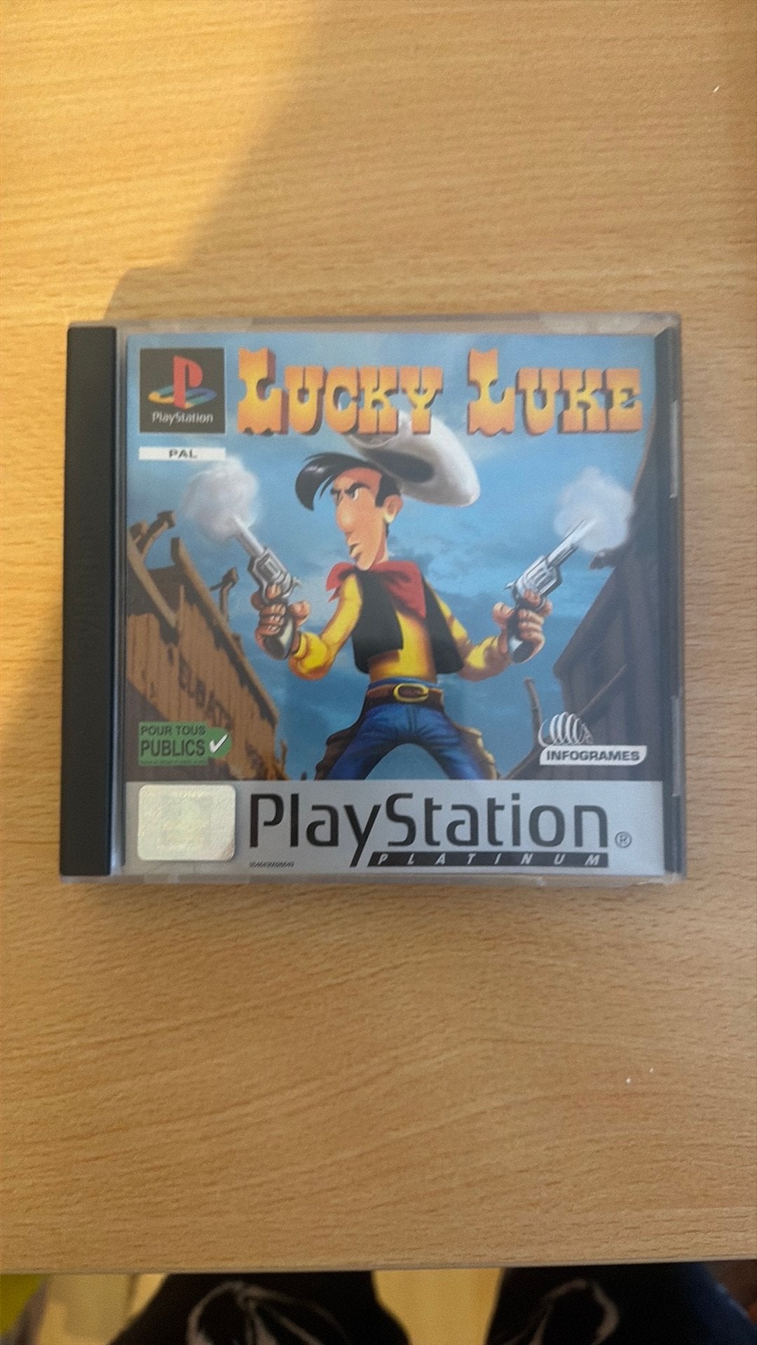 jeu ps1 lucky luke, Consoles de jeu & Jeux vidéo, Enlèvement ou Envoi, Comme neuf