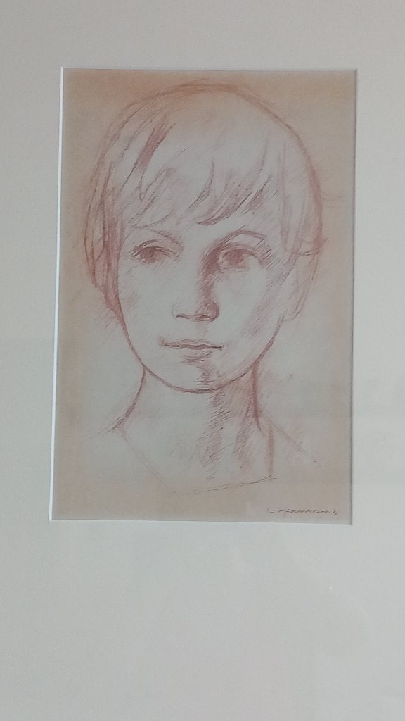 Tekening van GERARD HERMANS, Antiek en Kunst, Ophalen, Tekening
