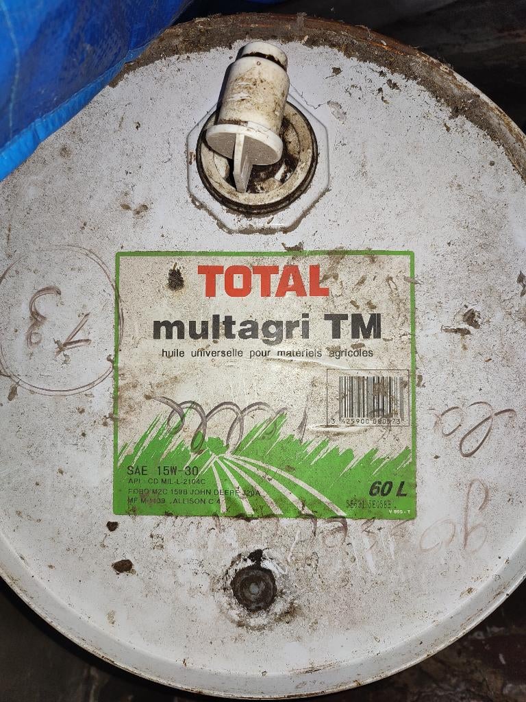 Huile Total 15W-30, Enlèvement