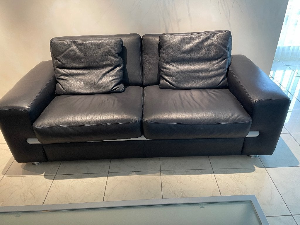 Lederen salon, Ophalen, Nieuw, Leer