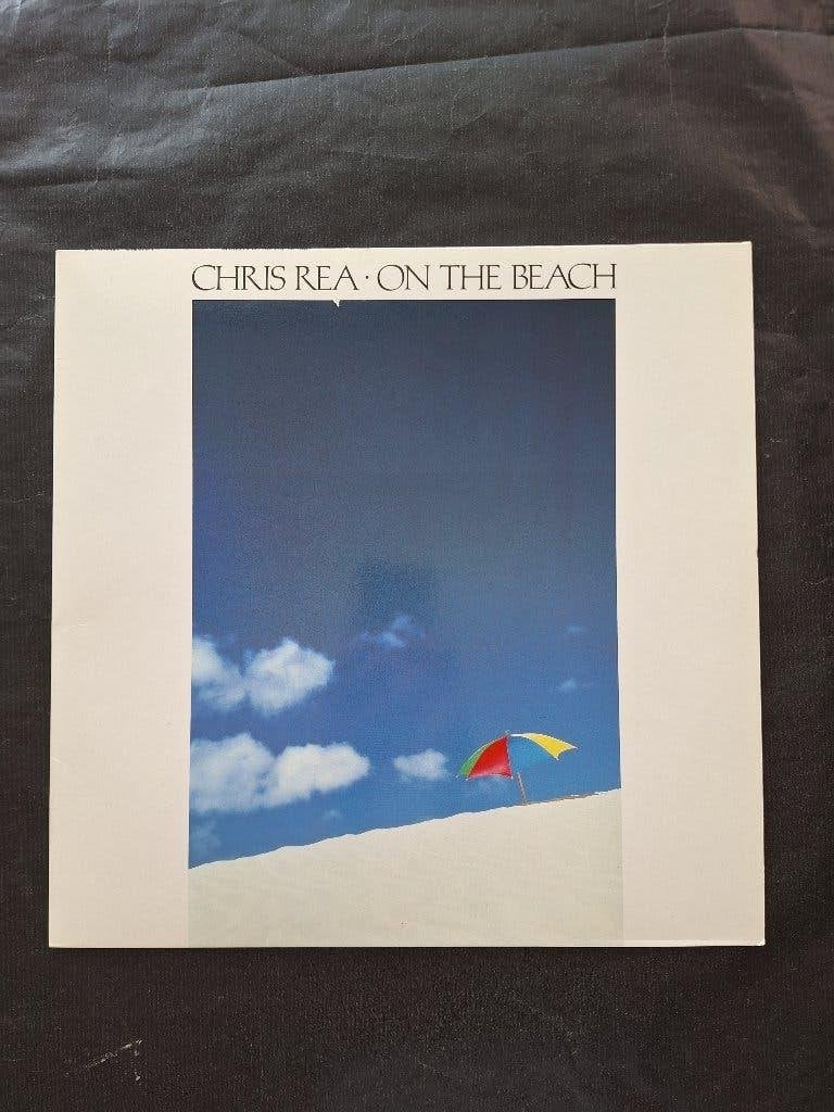 CHRIS REA "On The Beach" poprock LP (1986) Topstaat!, LP, Ophalen of Verzenden, Zo goed als nieuw, Poprock