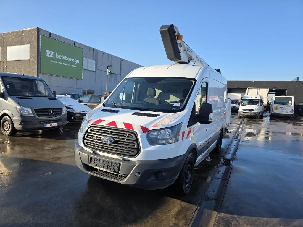 Ford Transit Hoogtewerker 13.1 M (Stock ID 26992), 1995 cc, Euro 6, Wit, Ford