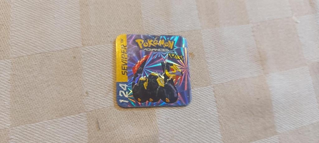jouet magnétique Pokemon Panini Sticks Holo Seviper, Enlèvement ou Envoi, Neuf