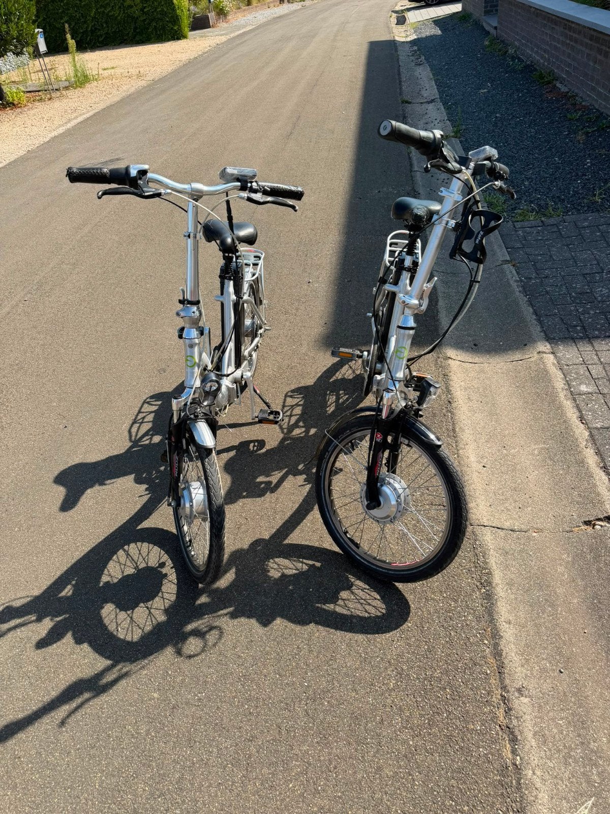 2 elektrische plooifietsen werken nog perfect, Ophalen
