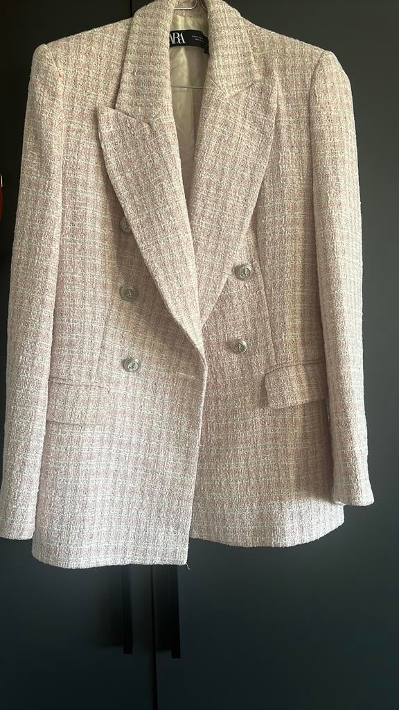 Veste Zara, Ophalen, Zo goed als nieuw, Maat 38/40 (M), Roze