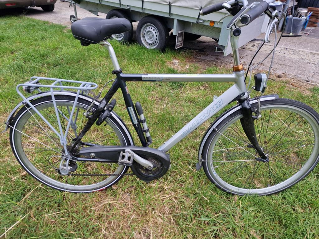 Herenfiets batavus jakima x licht 28" 57 cm, Fietsen en Brommers, Fietsen | Heren | Herenfietsen, Gebruikt, Batavus, 57 tot 61 cm